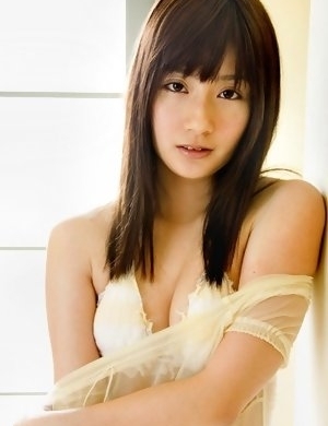 Anna Nakagawa shows hot body in tiny lingerie on furniture