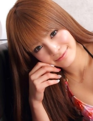 Megumi Haruna shows hot jugs and butt in colorful lingerie